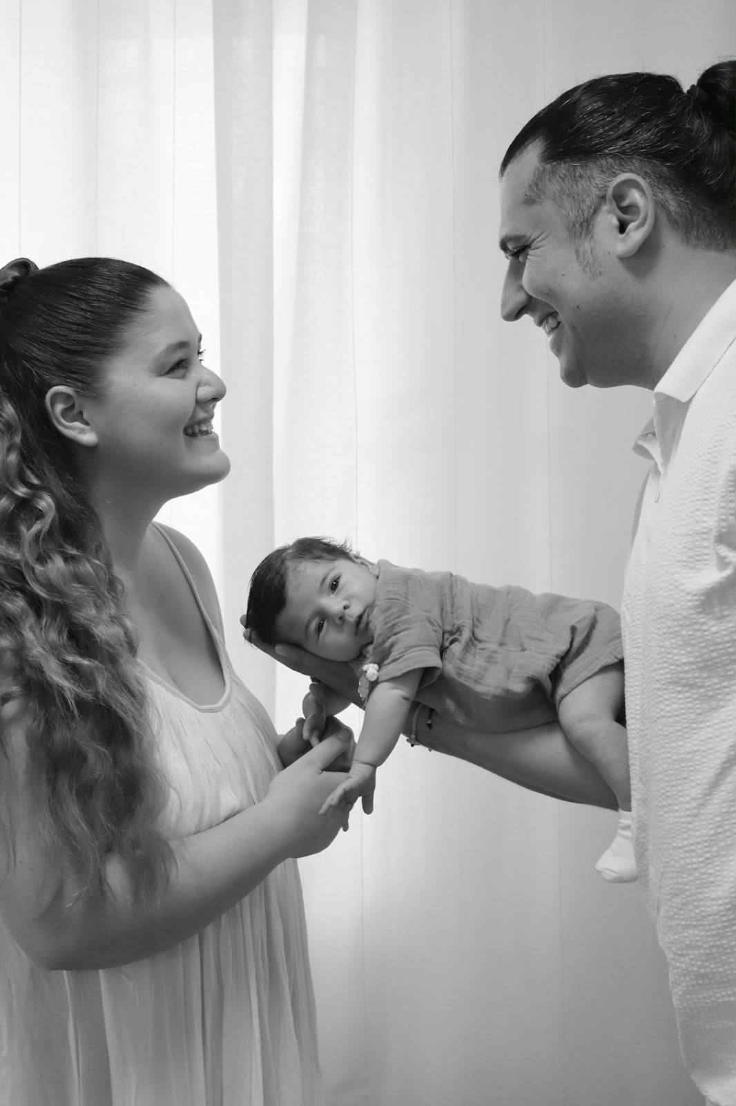 Aile çekimimizden bir an