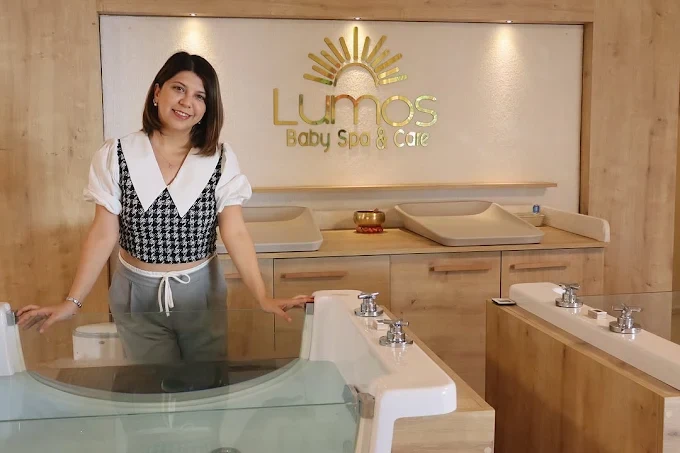 Şahika ve Lumos Baby Spa uygulama alanı.